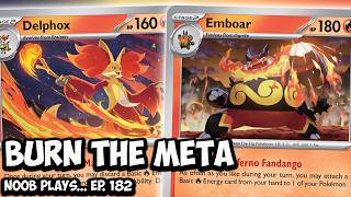 THE ULTIMATE ROGUE FIRE ENGINE! Delphox & Emboar ONE-SHOT Everything!