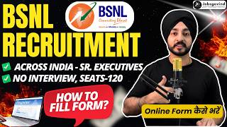 BSNL Recruitment 2026 | How to Apply for BSNL Recruitment for Senior Executive Trainees