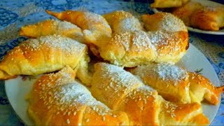 Круассаны с творогом /Круассаны из готового слоеного теста/ Выпечка с творогом / Простой рецепт Круассаны с творогом /Круассаны из готового слоеного теста/ Выпечка с творогом / Простой рецепт