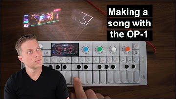 OP-1 HOLOGRAPHIC MUSIC - Making a song with the OP-1 and Ableton.