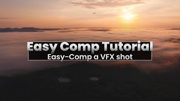The easiest way to composite VFX shots in After Effects is by using Easy Comp