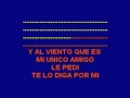 UNA VIEJA CANCION DE AMOR KARAOKE