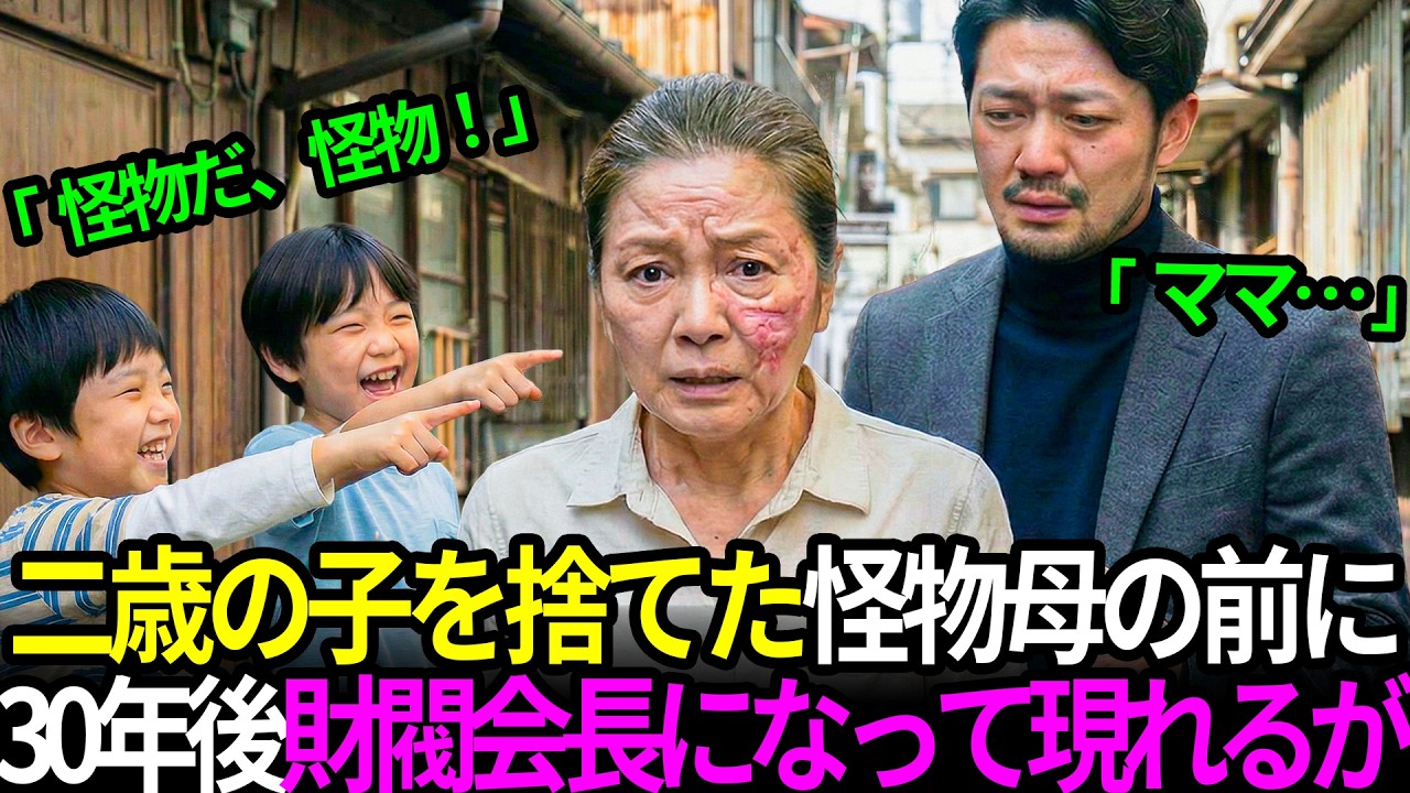 二歳の息子を養子に出した「怪物母」の前に、30年ぶりに現れた息子は、財閥会長になっていたのだが――。#老後の話#感動の話#オーディオドラマ#スカッとする話 #感動する話