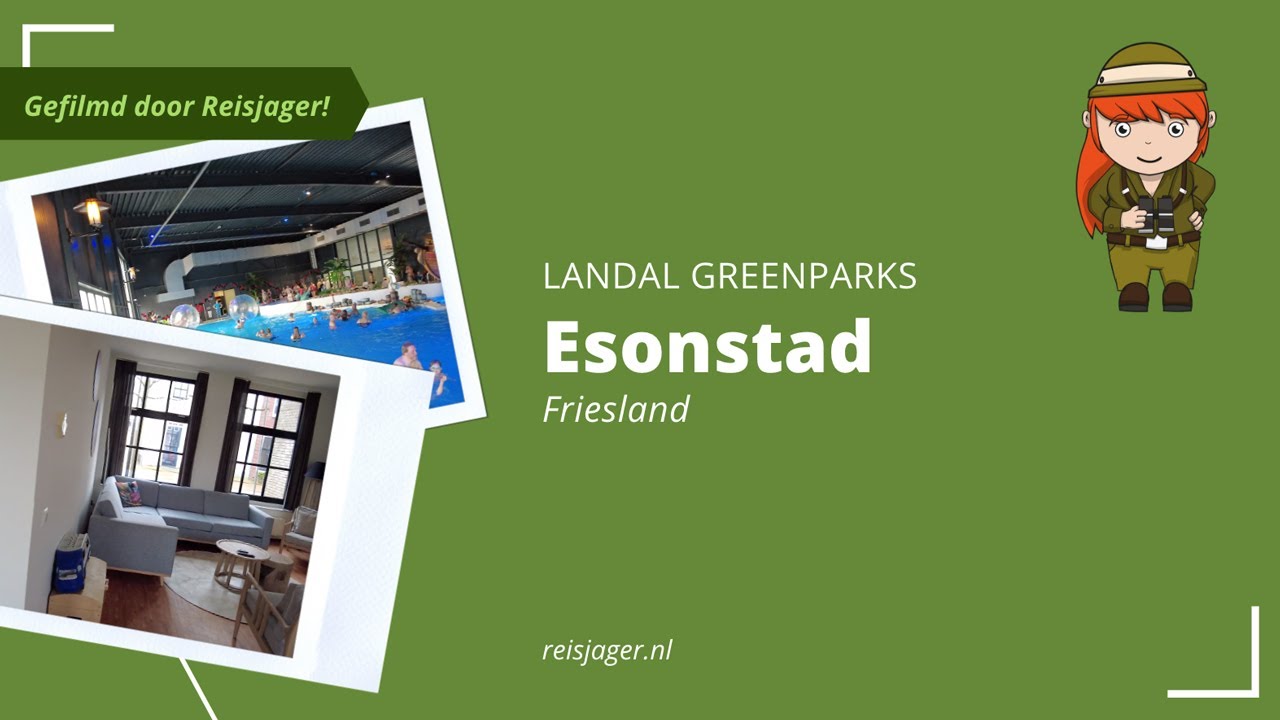 Landal Greenparks - Landal ESONSTAD Parkrondleiding - Lauwersmeer - Friesland - 4K (HDR)