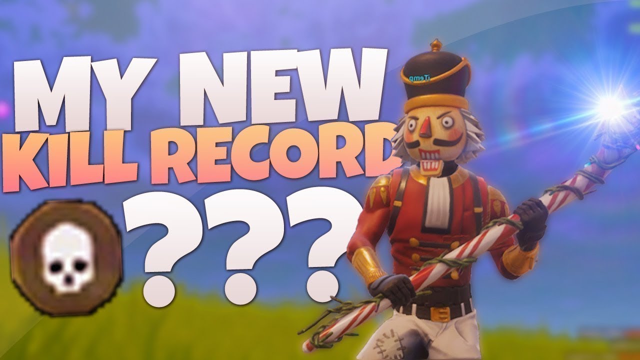 I BEAT MY SOLO KILL RECORD! (Fortnite)