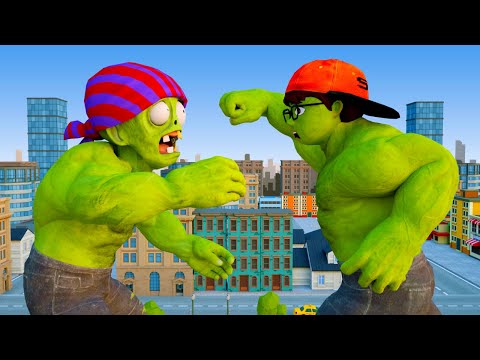 NickHulk vs Zombie - Nick Love Tani Hero Scary Teacher 3D Animation