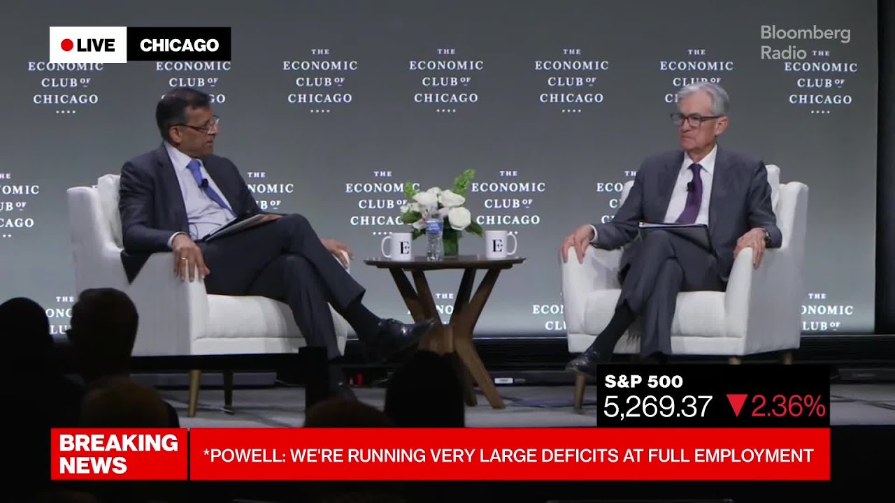 Fed’s Powell Says Strong Labor Market Depends on Price Stability: Full Q&A