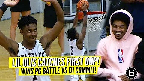 Ahron Ulis Catches FIRST OOP! Tyler Ulis Little Br...