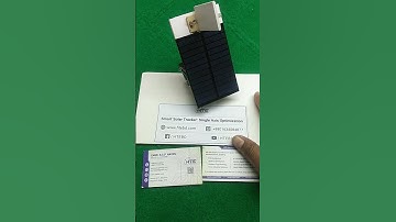 Smart Solar Tracker Single Axis Optimization