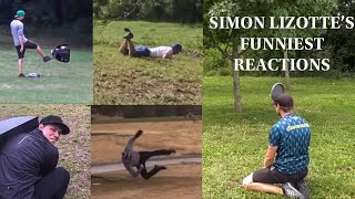 Simon Lizotte's FUNNIEST REACTIONS After Bad Shots & Putts Compilation