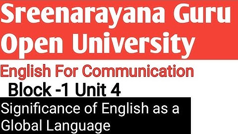 English For Communication Exam Oriented Class  Block-1 Unit-4