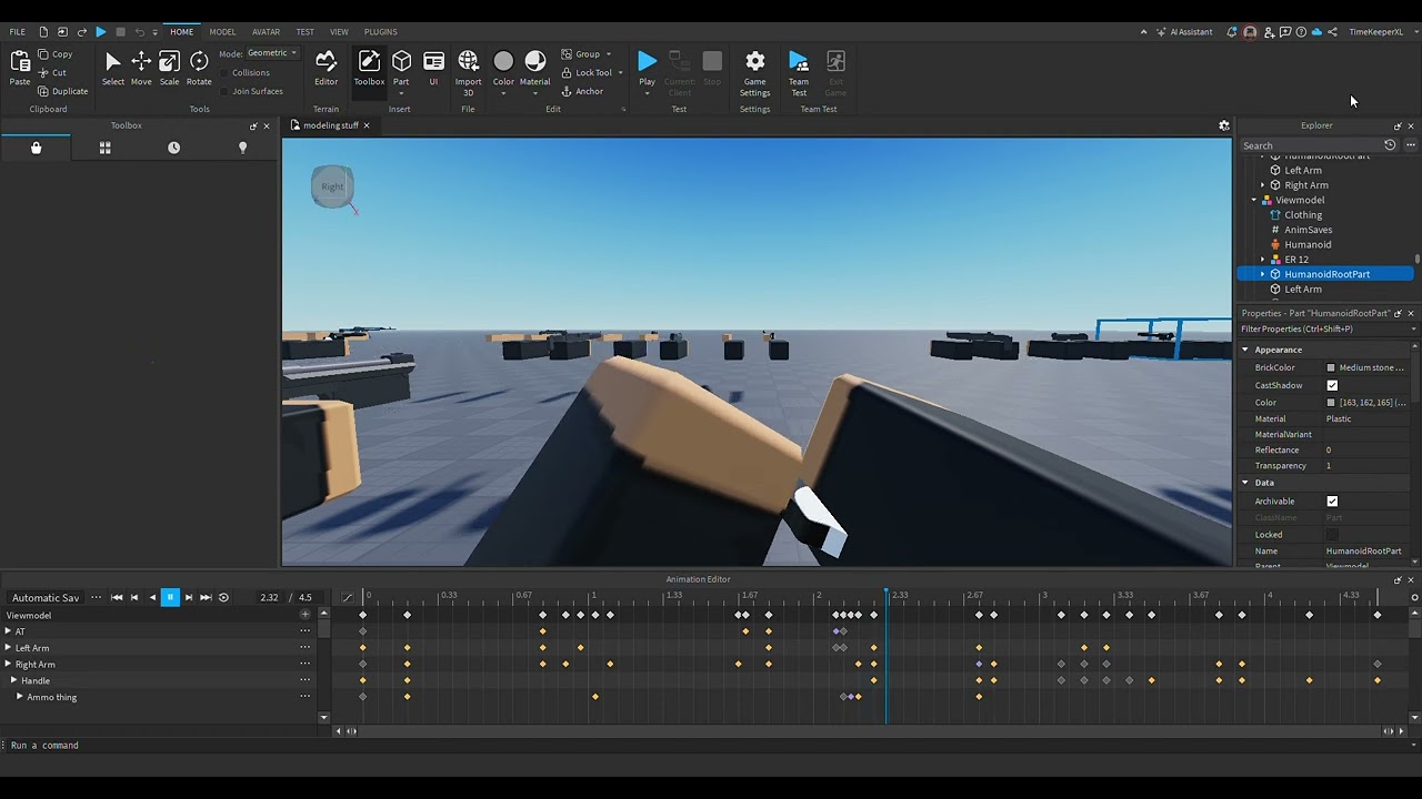 revolver reload animation roblox studio (ER 12)