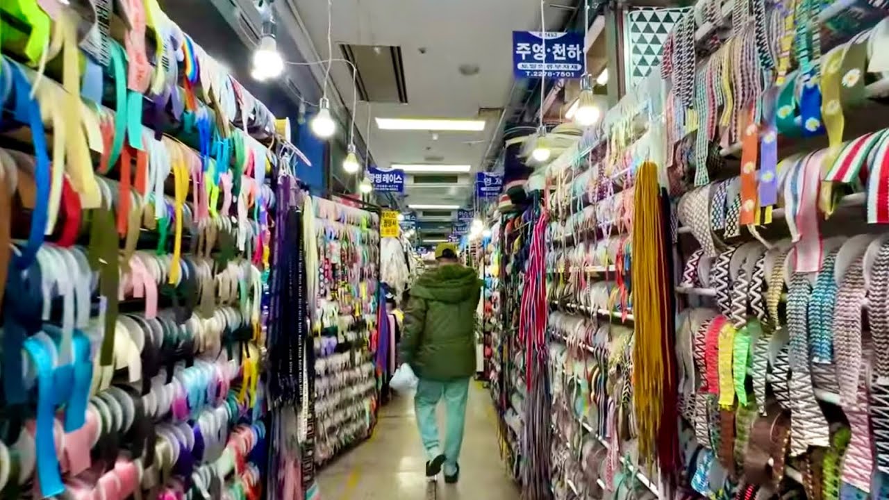 🇰🇷 Mall Walk: Asia's Largest Textile Wholesale Centre, Seoul (Dongdaemun Shopping Complex)