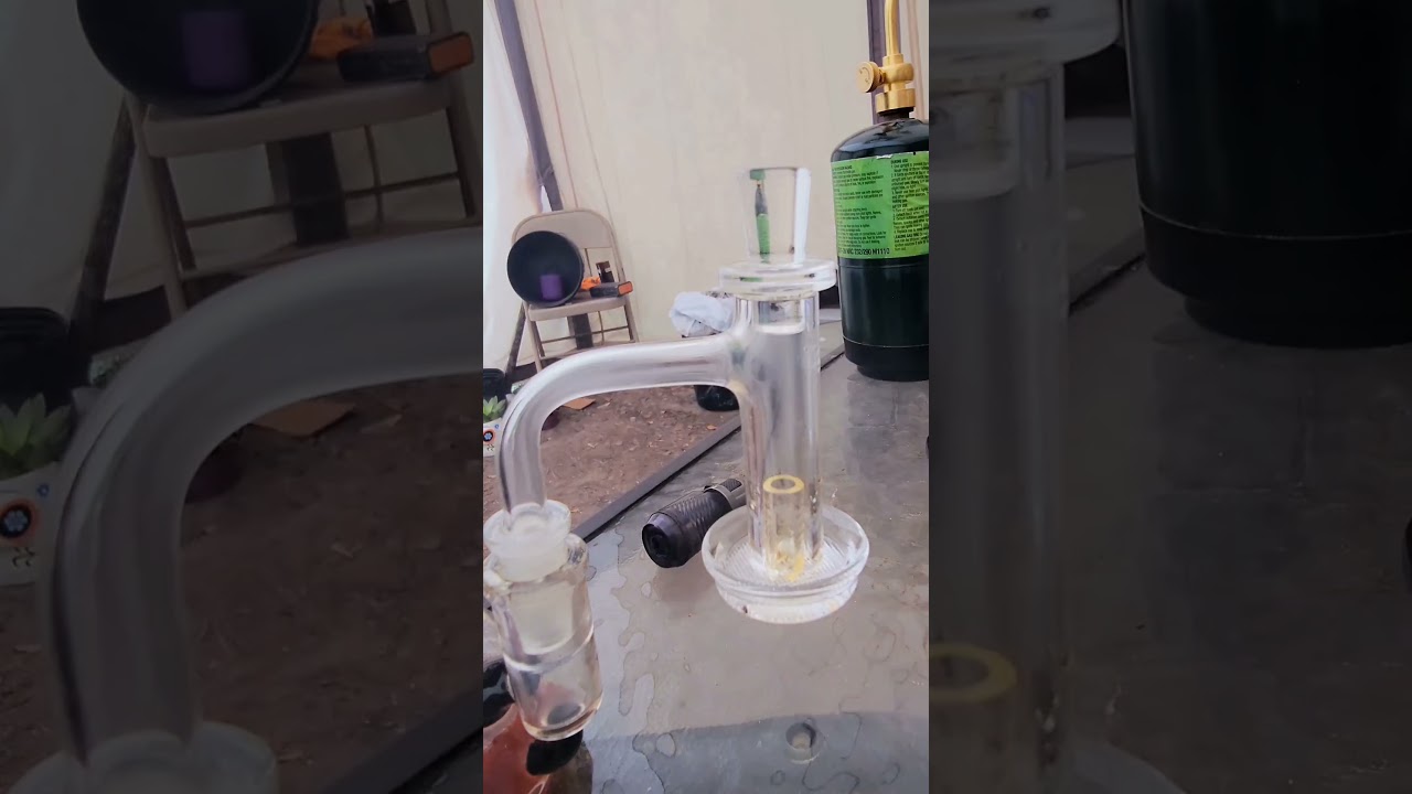 Terp Slurper from CKR. Hollow Pillar from VictoryGlassworks