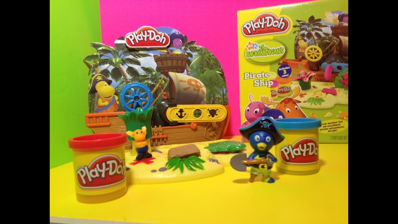 pirate play doh