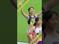 永遠に、見られない。【女子200m準決勝1組・レース前】2024年 #shorts