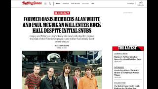 Alan White y Paul "Guigsy" McGuigan serán incluidos con Oasis al Salon de la Fama del Rocanrol