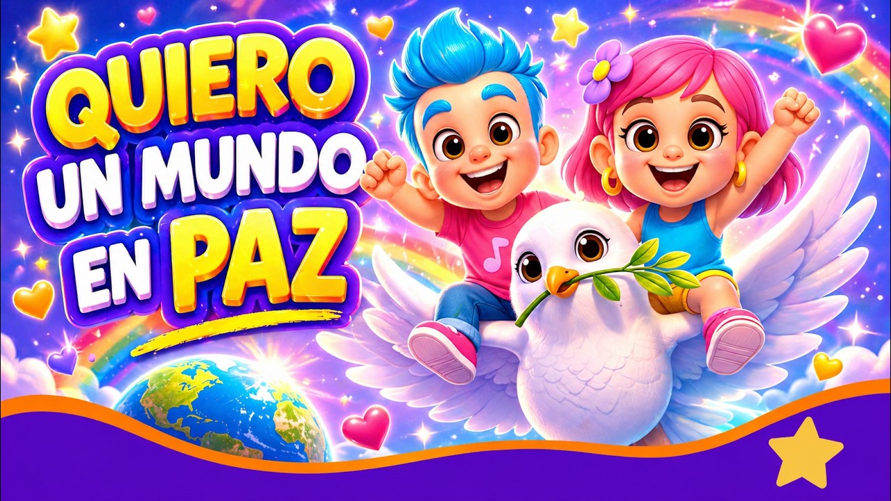 Quiero Un Mundo En Paz - CANTA BONITO Kids - Canciones Infantiles