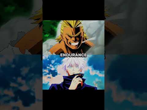All Might Vs Gojo Vsbattle