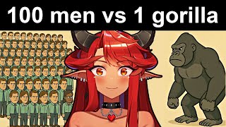 WHO STARTED THIS DEBATE?! | 100 Men vs 1 Gorilla: Everything You Need to Know (Reaction)