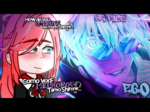 Infinite Mage React VMZ - Ego (Gojo) + Edits | Shirone As Gojo | BR / ENG |