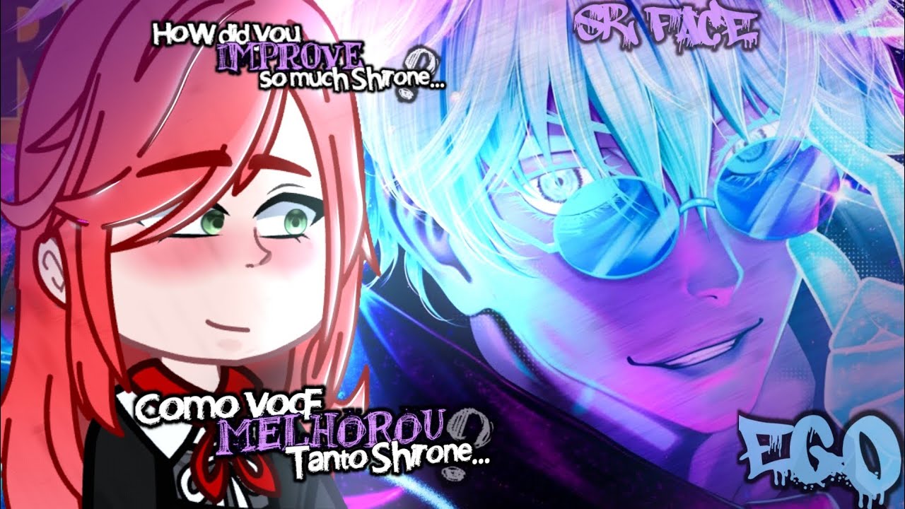 Infinite Mage React VMZ - Ego (Gojo) + Edits | Shirone As Gojo | BR / ENG |