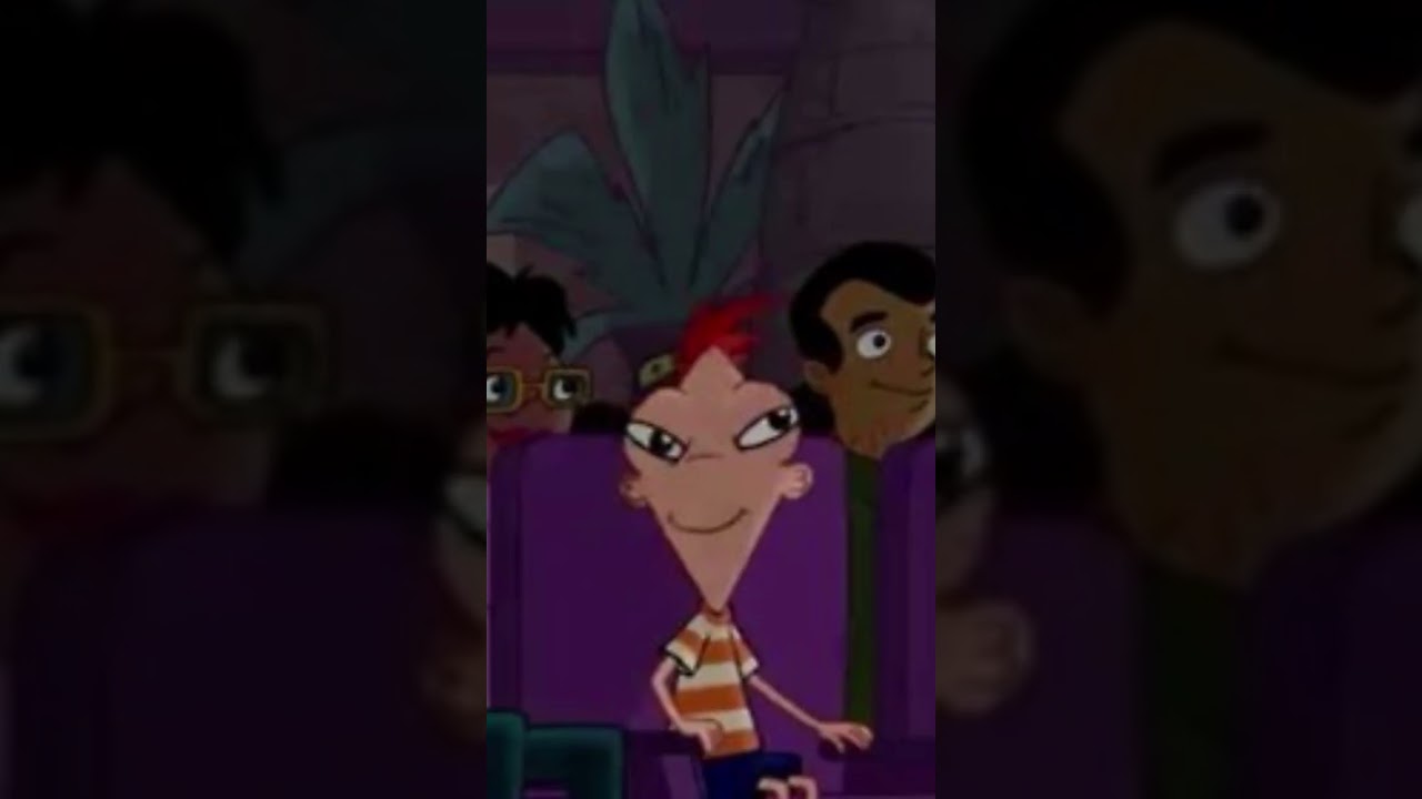Phineas from the front is....