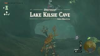 The Legend of Zelda Tears of the Kingdom | Lake Kilsie Cave for Frostbite Headdress