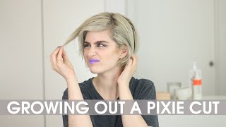 Growing Out a Pixie Cut | Raquel Mendes