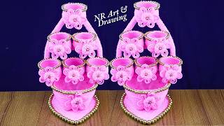 Genius Ideas! - I Turned Woolen and Plastic Bottle Into an Amazing Showpiece! Home Decor DIY