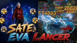 S.A14 WAR | Resistance VS UNF/77 | Sate EVA Build Lancer  | Mir4