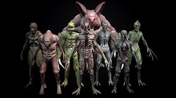 Creature pack animation preview