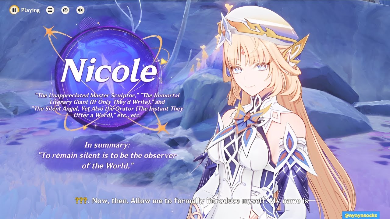 Николь Рейн (Маг «N») Введение в Hexenzirkel | Genshin Impact