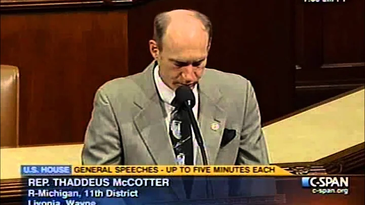 McCotter Honoring the Life and Legacy of Michigan'...