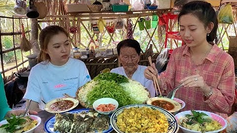 HUỲNH NHƯ Nắng Đẹp Miền Tây Trổ Tài Nấu Bún Cá Đặc Sản An Giang Đãi Cả Nhóm | HCL #96