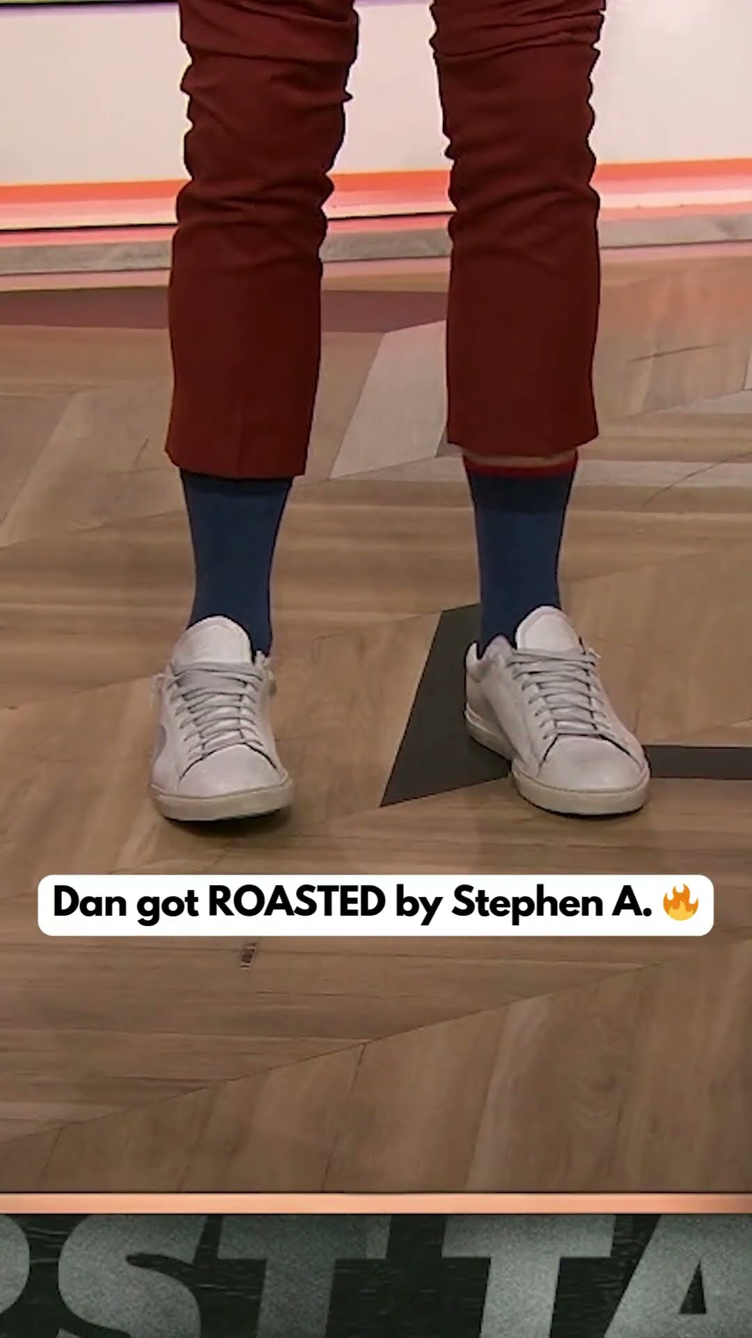 Stephen A. FLAMED Dan's socks AGAIN ?