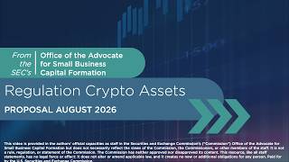 The SEC Proposes Regulation Crypto Assets