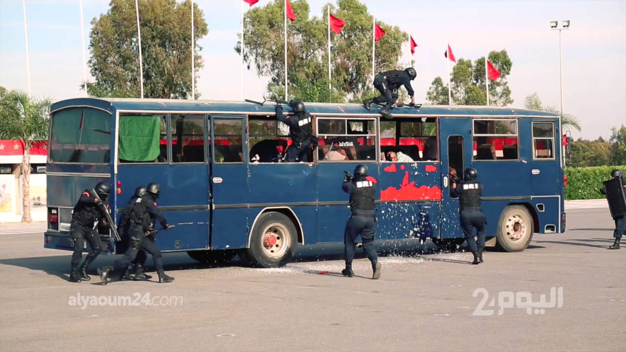 استعراض لقوات الشرطة في ذكرى تأسيسها