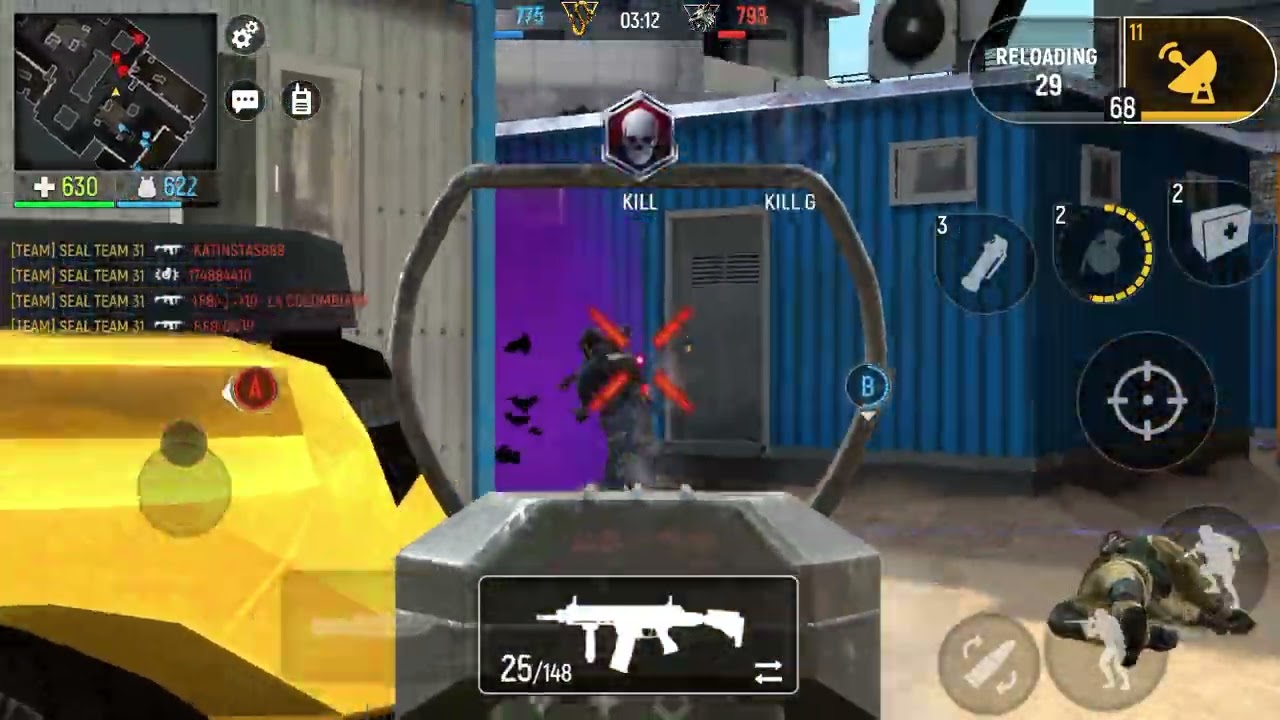 Scar Special & CZ 805 BREN Rifles. Modern Ops Gameplay.