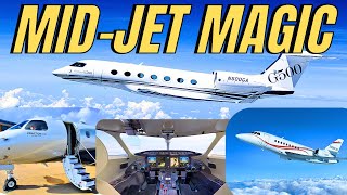 Top 7 Medium Size Private Jets | FULL COMPARISON
