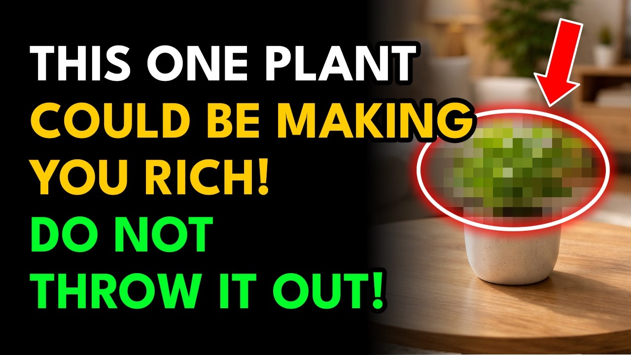 Never Throw This Plant Out Of Your Home – It Attracts Money And Wealth!