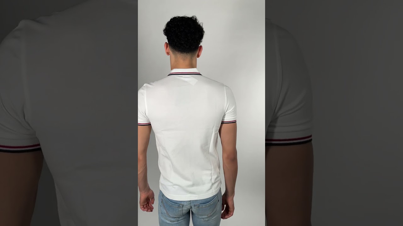 Fred Perry Polo 's White SS21