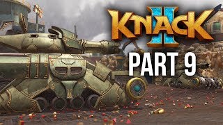 KNACK 2 Walkthrough Part 9 - KNACK IN A TANK - Chapter 8 (PS4 Pro 60fps Gameplay)