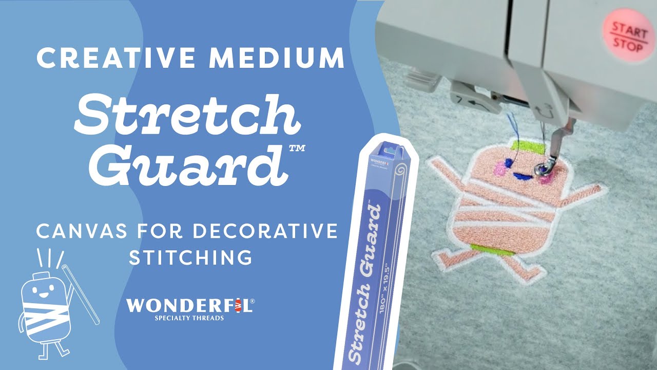 Easily Embroider On Knits, Spandex, & Stretch Fabrics With Stretch Guard🤩