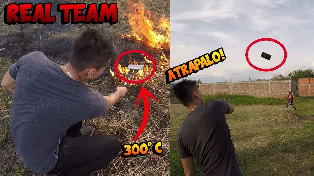 videos graciosos para facebook DESTRUYENDO EL CELULAR MÁS RESISTENTE DEL MUNDO Ft Real Team
