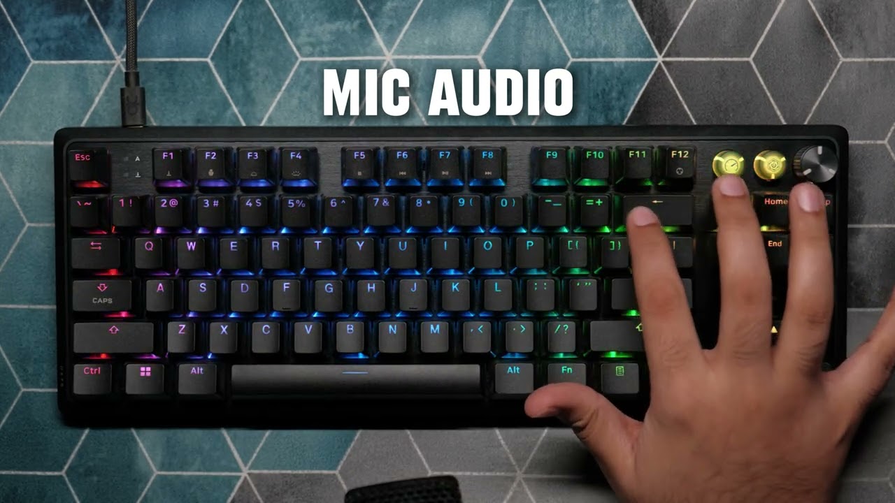 Corsair K70 Pro TKL Sound Test