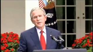 George W. Bush speaks about the Illegal Terrorist Surveillance Program