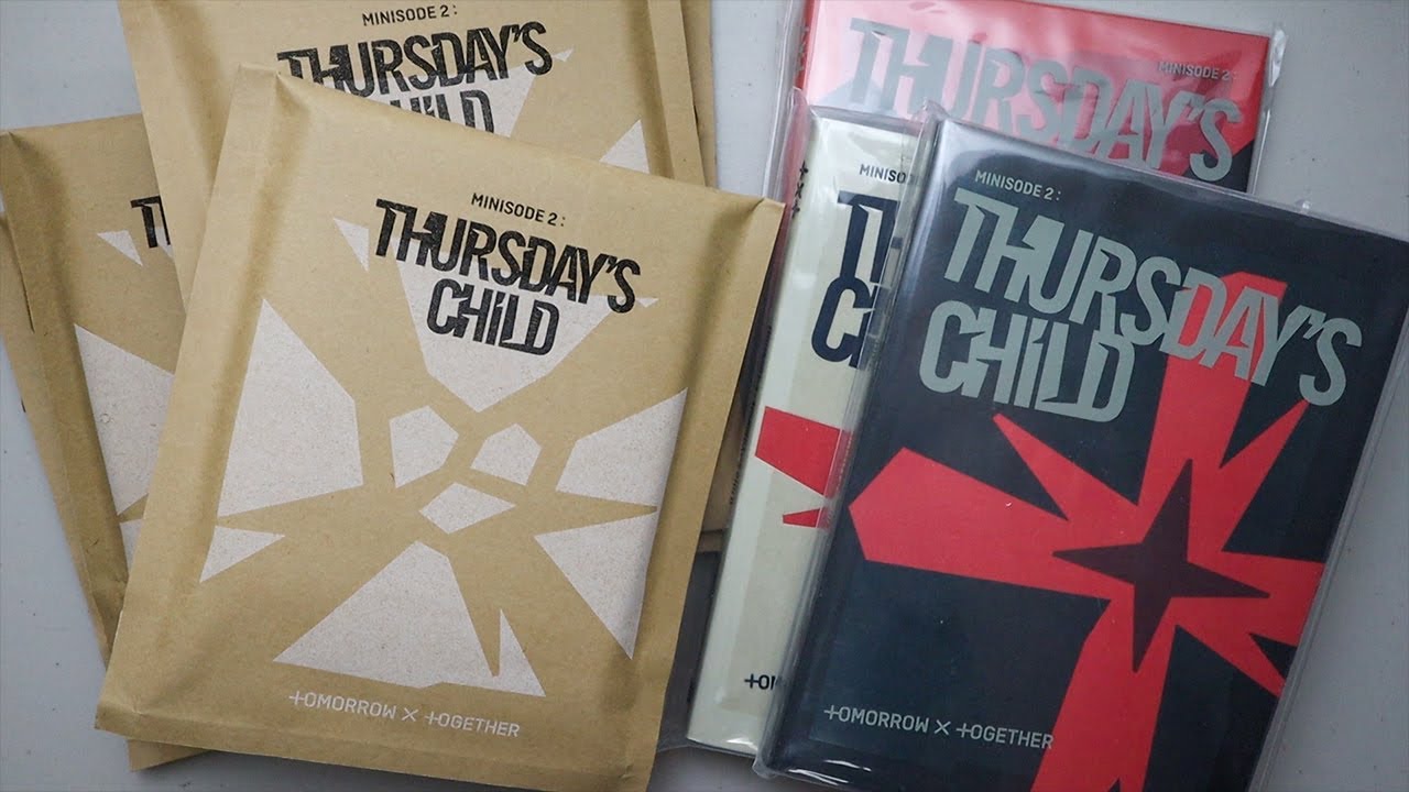 Unboxing | TXT Minisode 2 Thursday's Child - YouTube