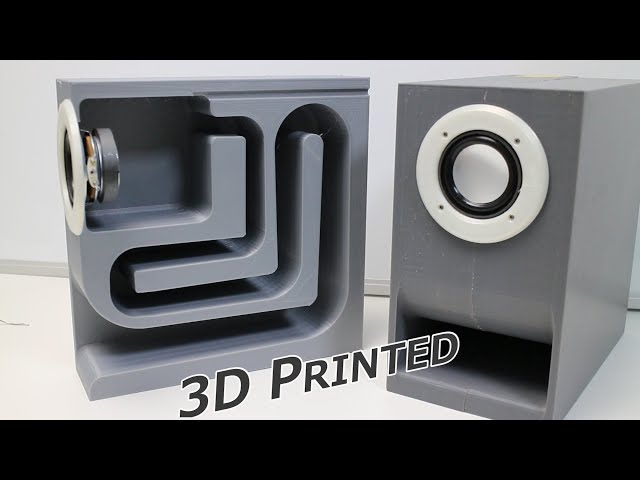Eng sub] How I modify 3$ cheap speaker into a 3D printed back