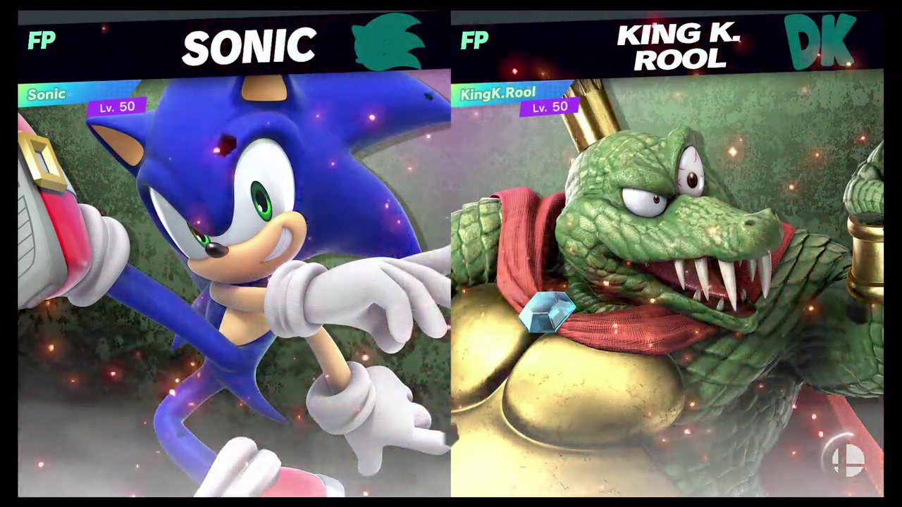 Super Smash Bros Ultimate Amiibo Fights   Request #4747 Sonic vs K Rool